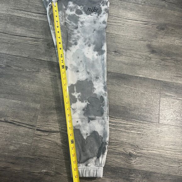 Nike Sportswear Club Fleece Tie Dye Jogger Pants Sweatpants Mens Small White - Picture 10 of 10